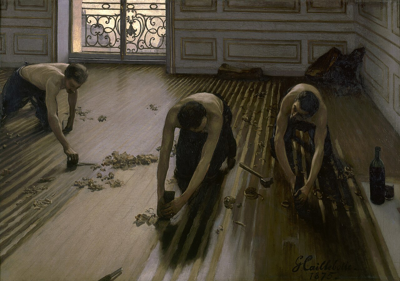 Souffrance au travail - Illustration Gustave Caillebotte